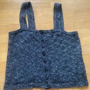 Sweater tank top